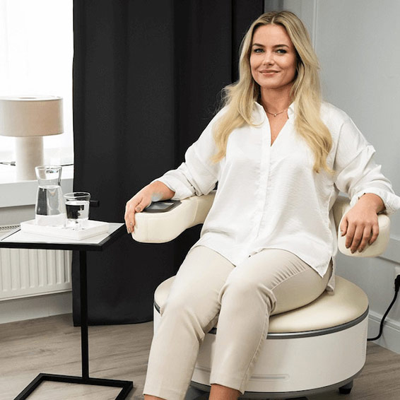 EMP Chair Pro in der Naturheilpraxis Hubert Braun Ottersweier/Baden